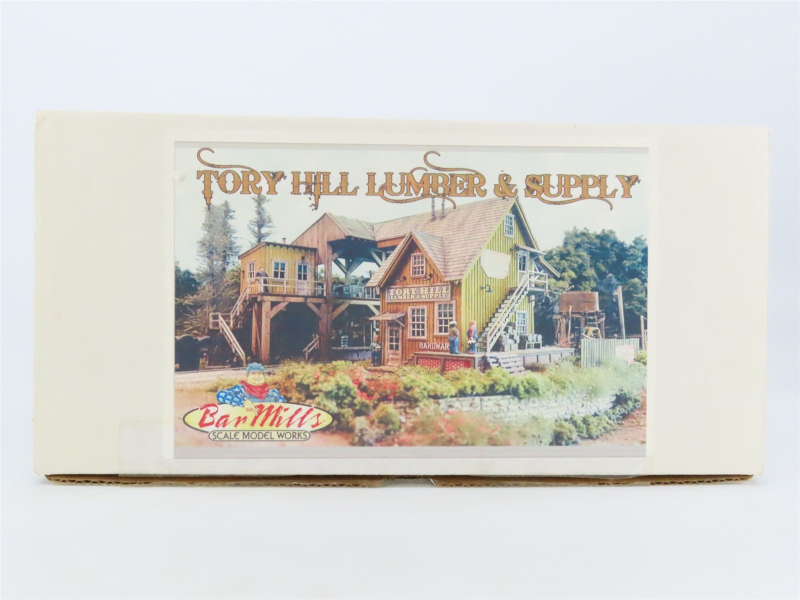 HO 1/87 Scale Bar Mills Laser-Cut Kit Tory Hill Lumber & Supply - Incomplete