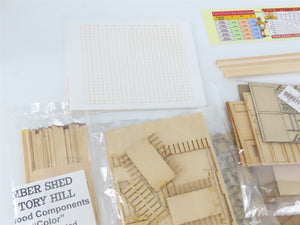 HO 1/87 Scale Bar Mills Laser-Cut Kit Tory Hill Lumber & Supply - Incomplete