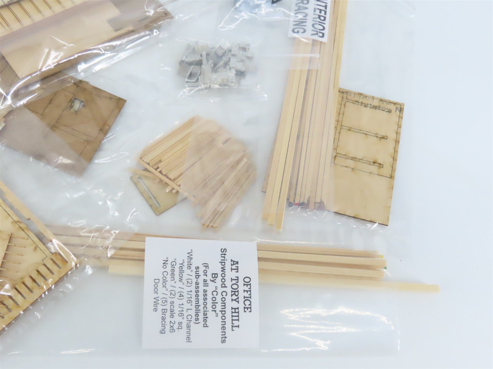 HO 1/87 Scale Bar Mills Laser-Cut Kit Tory Hill Lumber & Supply - Incomplete
