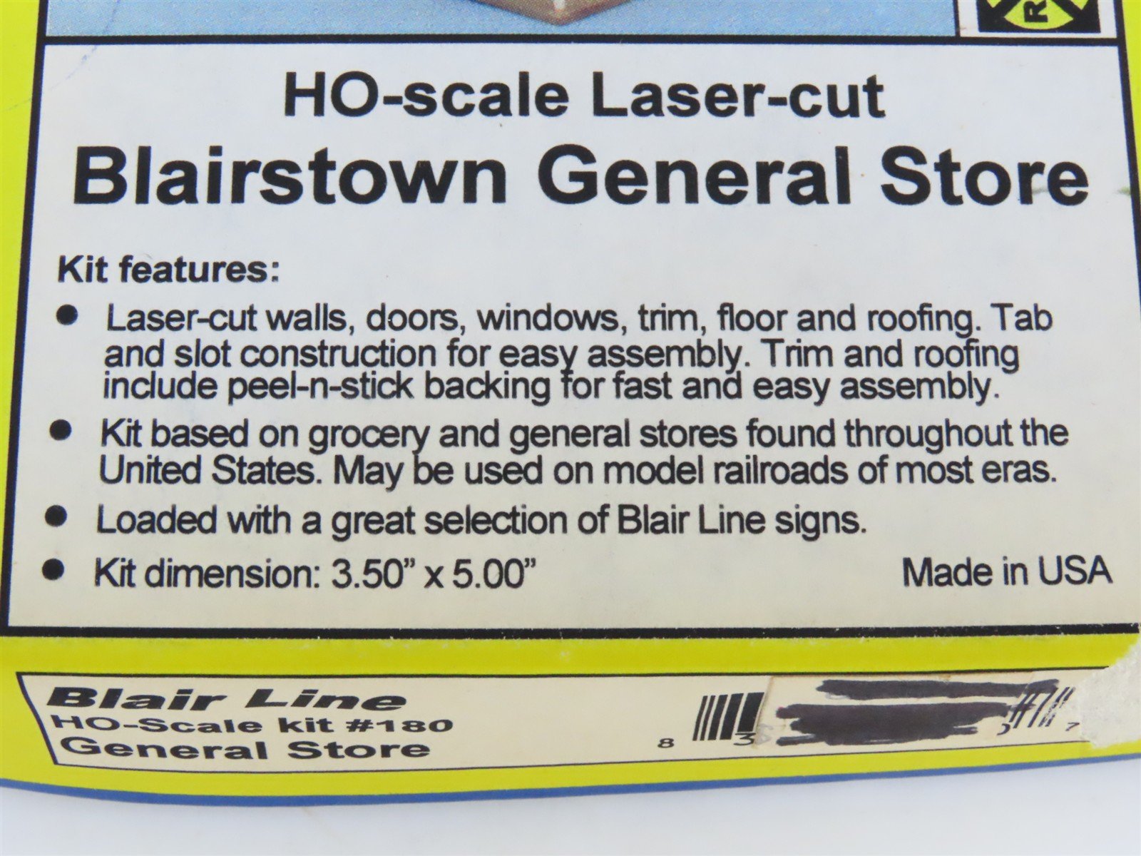 HO 1/87 Scale Blair Line Laser-Cut Kit 180 General Store