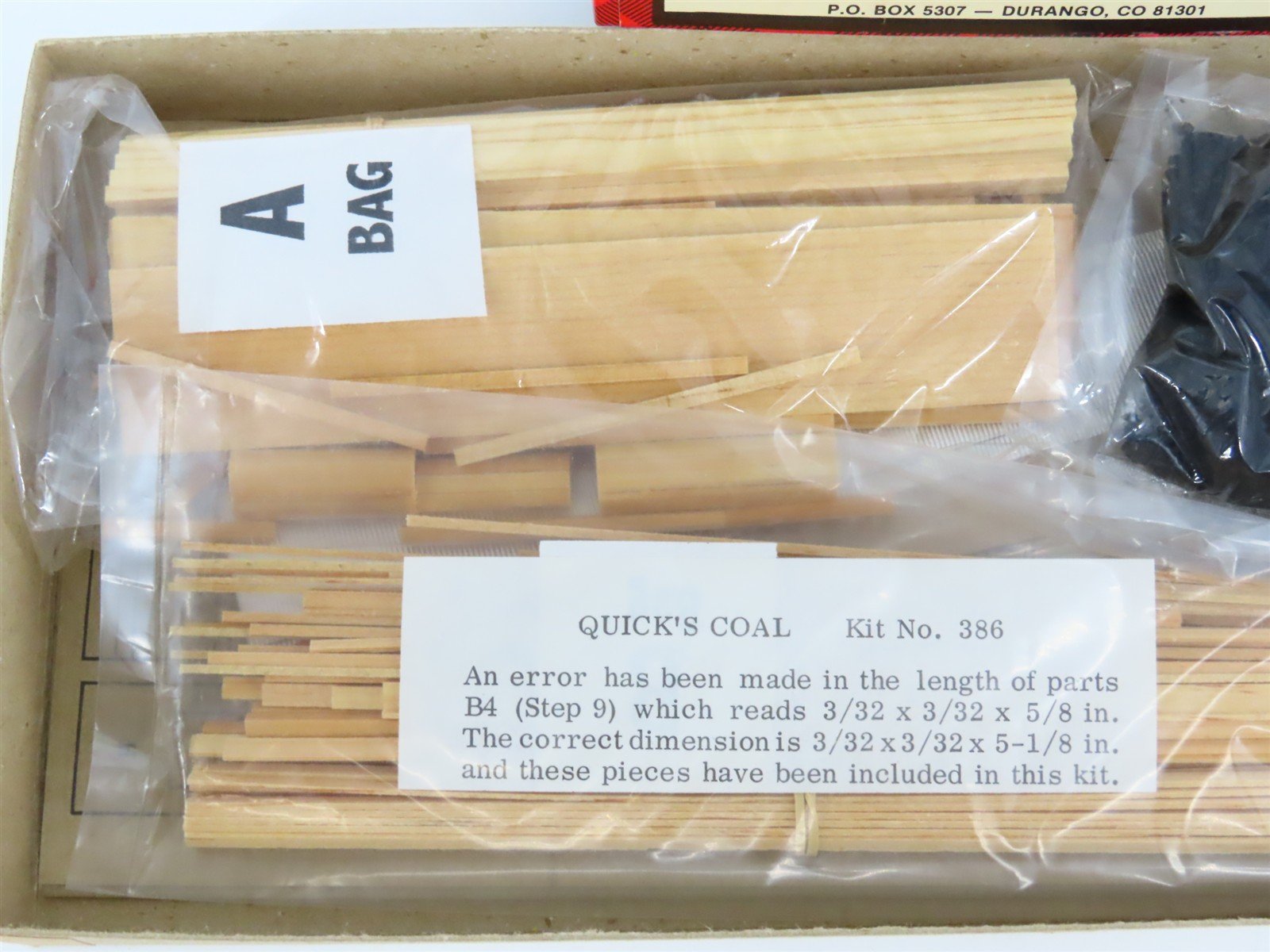HO 1/87 Scale Campbell Scale Models Kit 386 Quick's Coal