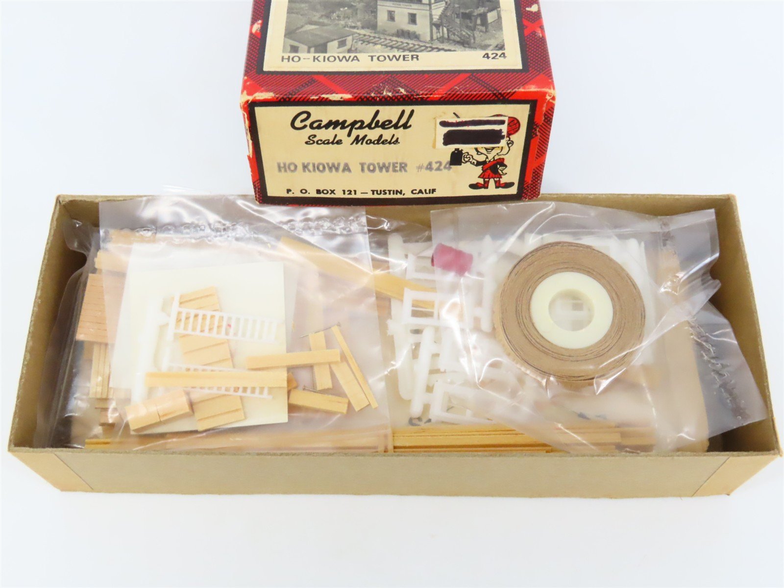 HO 1/87 Scale Campbell Scale Models Kit 424 Kiowa Tower