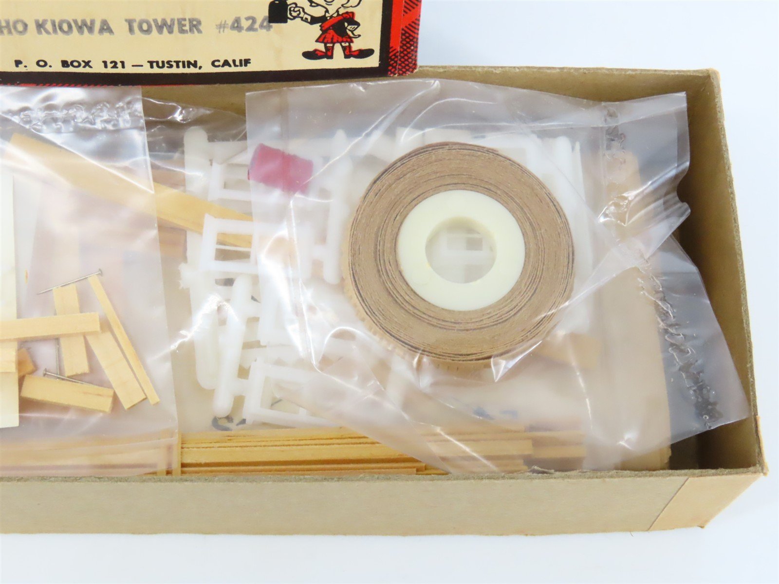 HO 1/87 Scale Campbell Scale Models Kit 424 Kiowa Tower