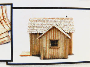 HO 1/87 Scale Wild West Laser-Cut Kit 225 Tommy Knocker's Cabin - SEALED