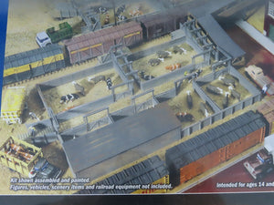HO 1/87 Scale Walthers Cornerstone Kit 933-3047 Stock Yards - SEALED