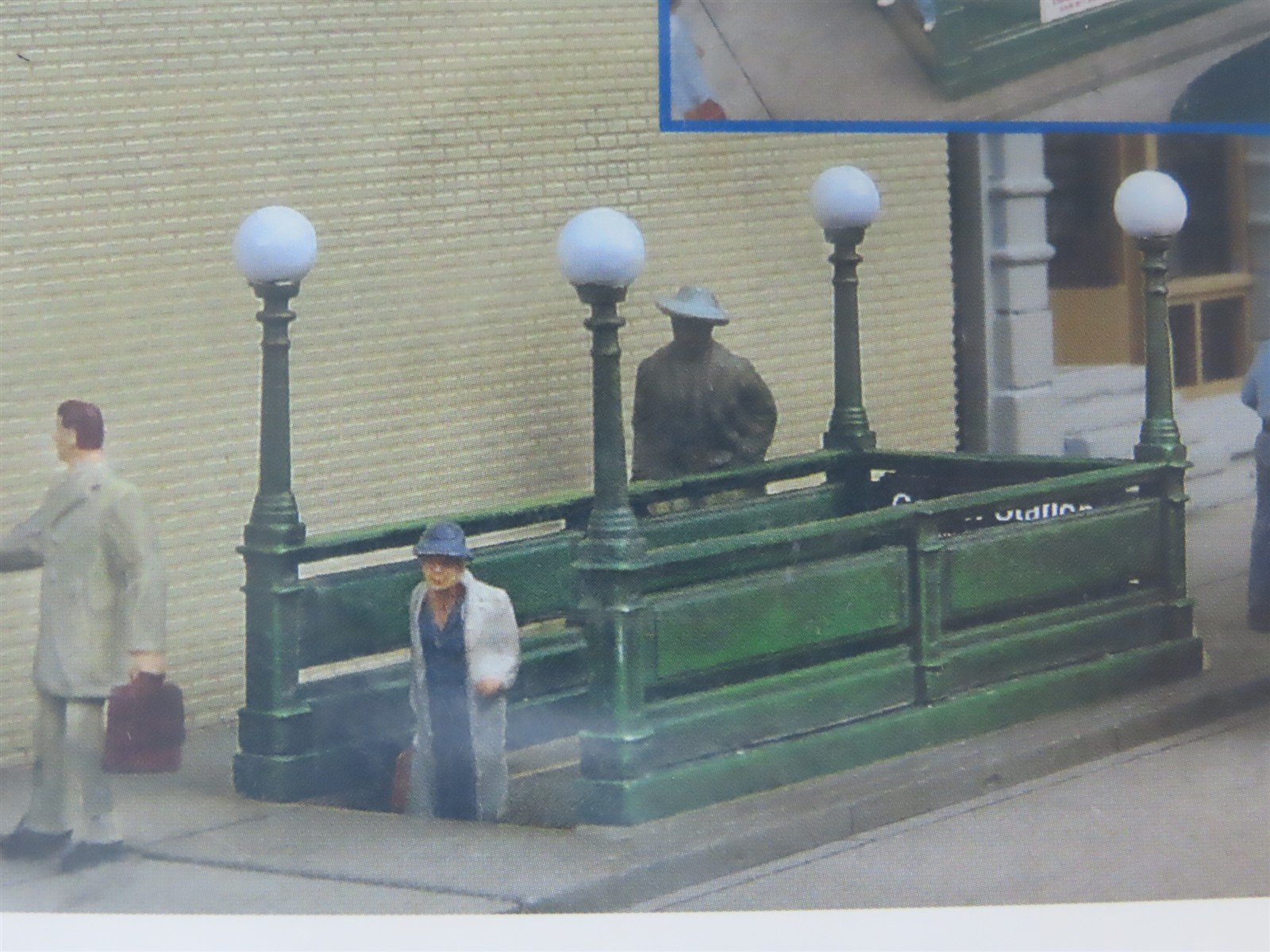 HO 1/87 Scale Walthers Cornerstone Kit 933-3762 Subway Entrance