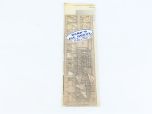 HO 1/87 Scale Bar Mills Laser-Cut Kit Bank's Ice House