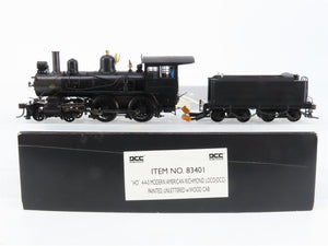 HO Bachmann Spectrum 83401 Unlettered 4-4-0 Modern American Richmond Steam w/DCC