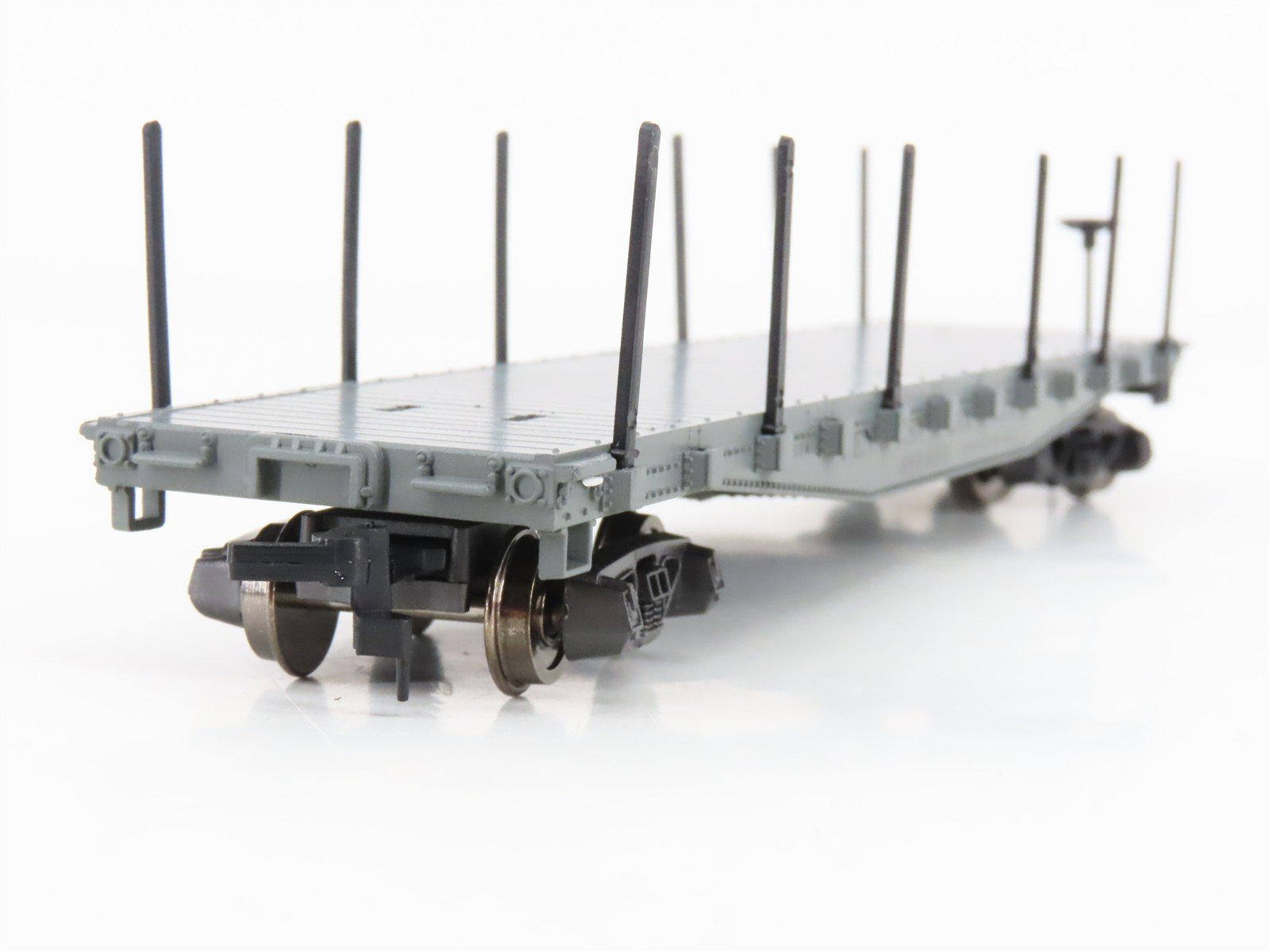 LOT of 2 HO Scale Rivarossi 2237 PRR Pennsylvania Railroad Flat Cars w/ Stakes