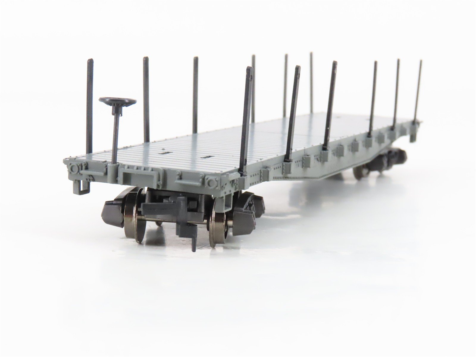 LOT of 2 HO Scale Rivarossi 2237 PRR Pennsylvania Railroad Flat Cars w/ Stakes