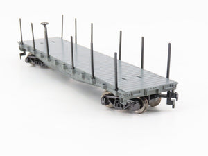 LOT of 2 HO Scale Rivarossi 2237 PRR Pennsylvania Railroad Flat Cars w/ Stakes