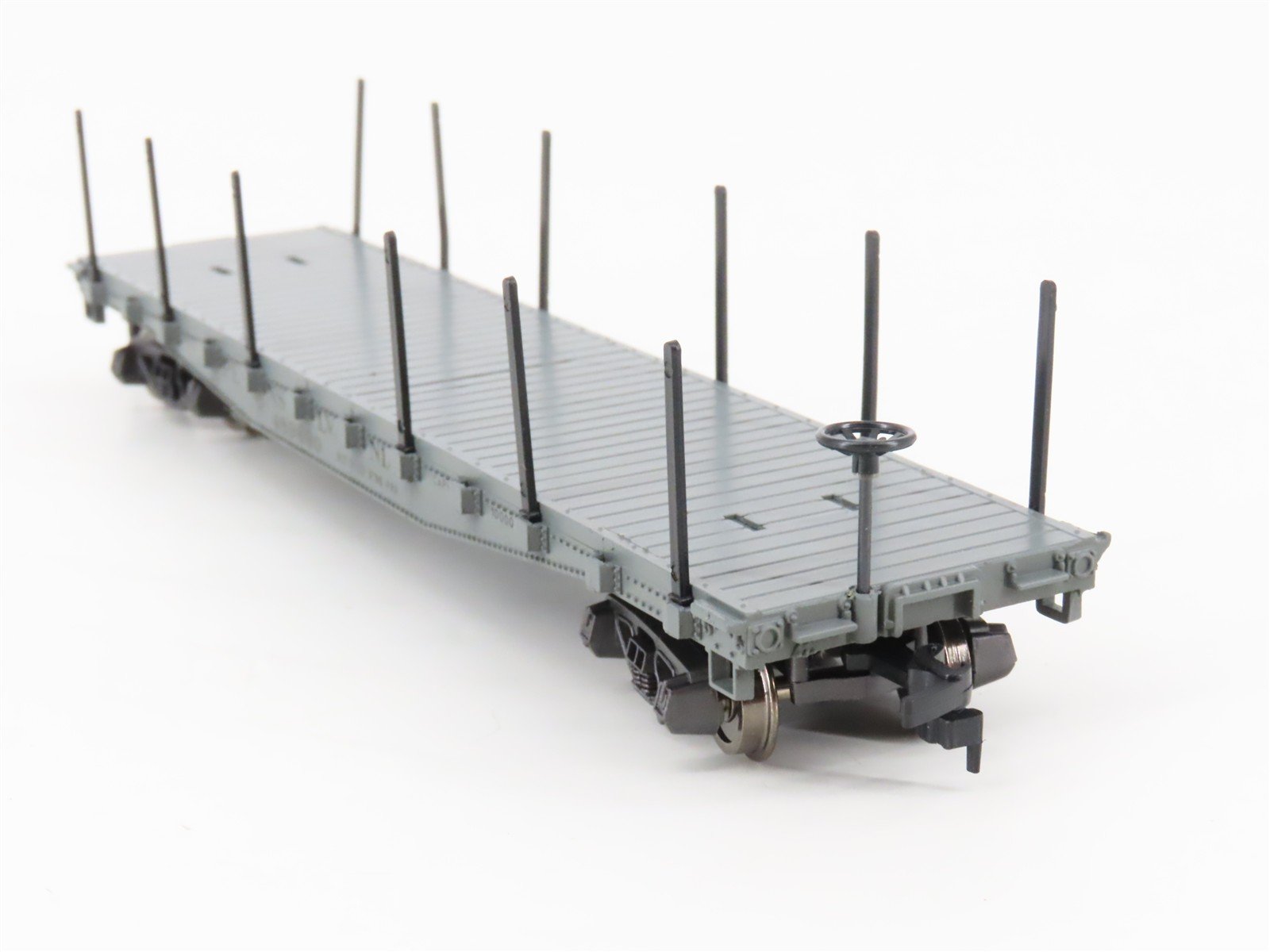LOT of 2 HO Scale Rivarossi 2237 PRR Pennsylvania Railroad Flat Cars w/ Stakes