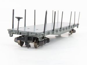 LOT of 2 HO Scale Rivarossi 2237 PRR Pennsylvania Railroad Flat Cars w/ Stakes