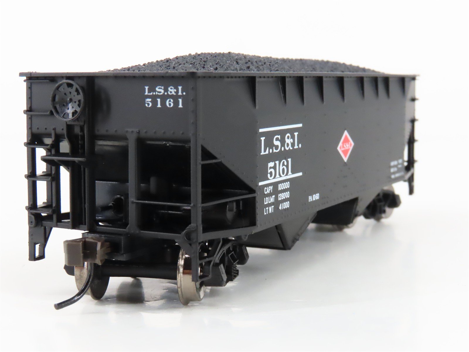 LOT of 2 HO Scale Atlas Trainman LS&I Lake Superior & Ishpeming 2-Bay Hoppers