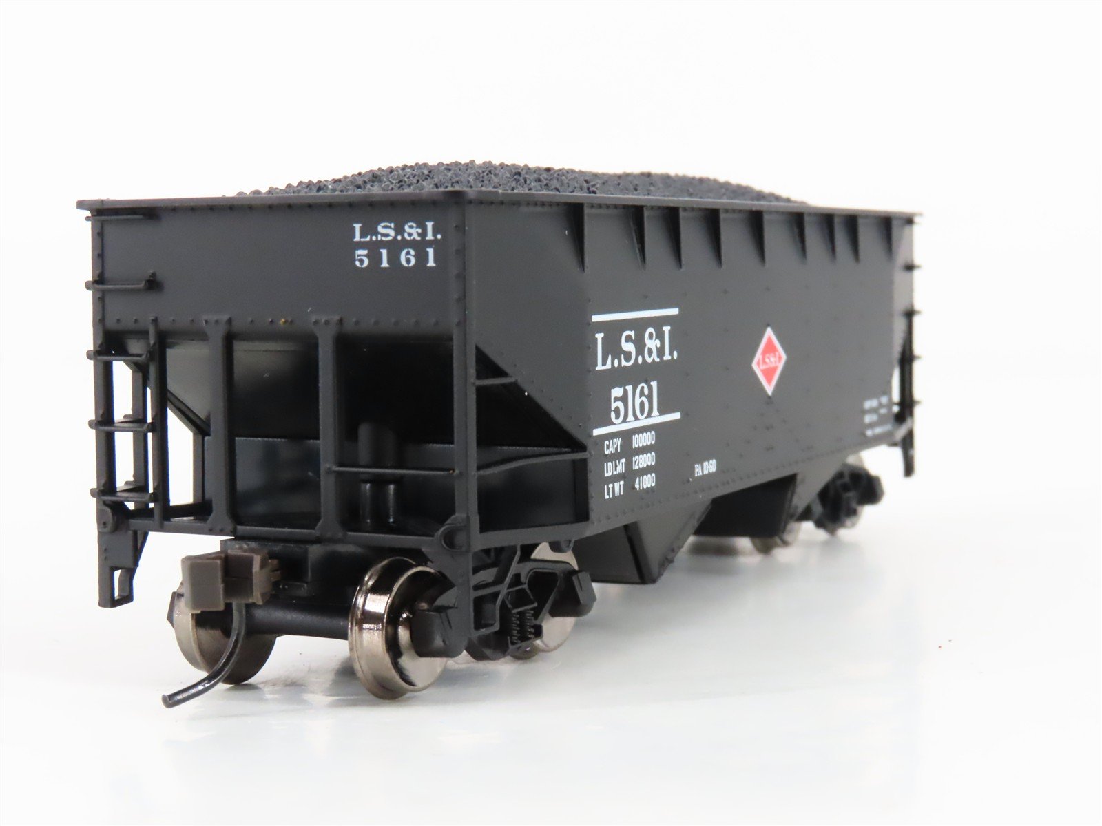 LOT of 2 HO Scale Atlas Trainman LS&I Lake Superior & Ishpeming 2-Bay Hoppers