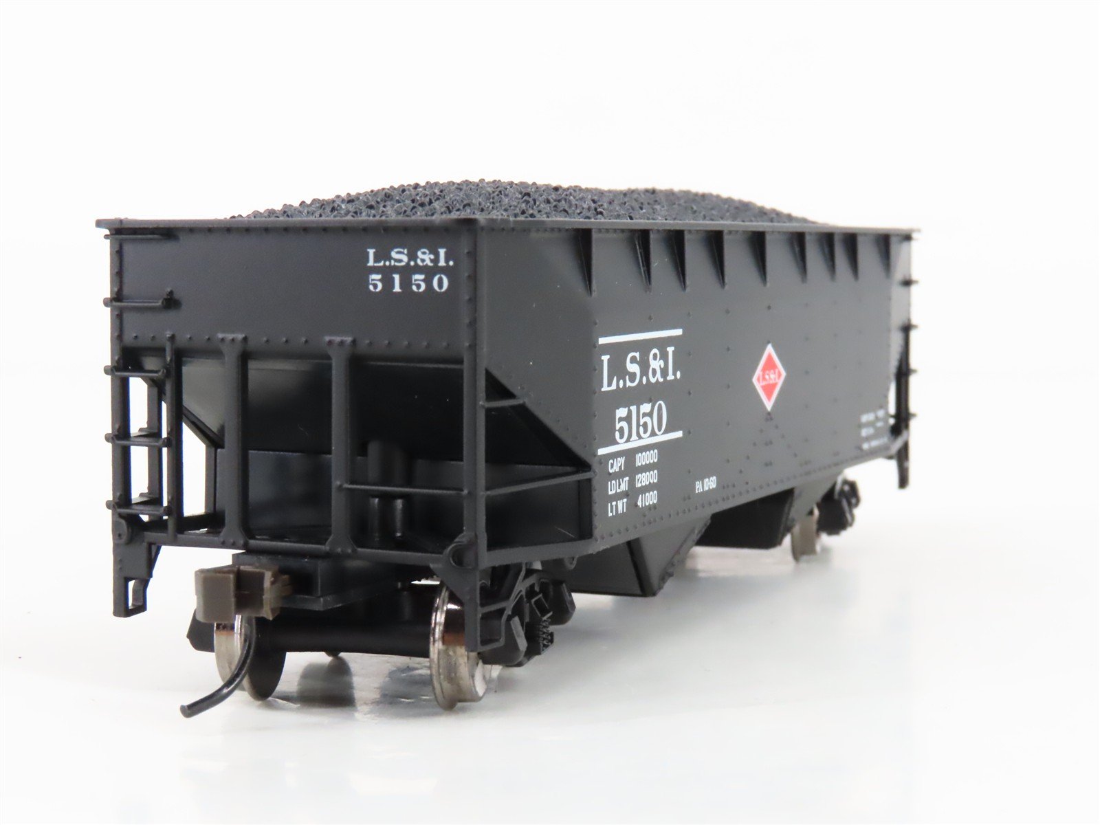 LOT of 2 HO Scale Atlas Trainman LS&I Lake Superior & Ishpeming 2-Bay Hoppers