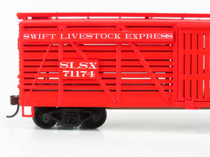 LOT of 3 HO Scale Walthers Trainline CONX/ATSF/SLSX Stock Car, Tank Car & Hopper