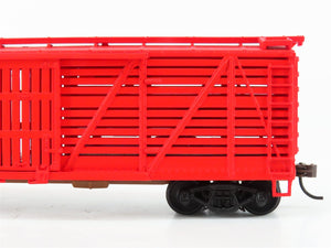LOT of 3 HO Scale Walthers Trainline CONX/ATSF/SLSX Stock Car, Tank Car & Hopper