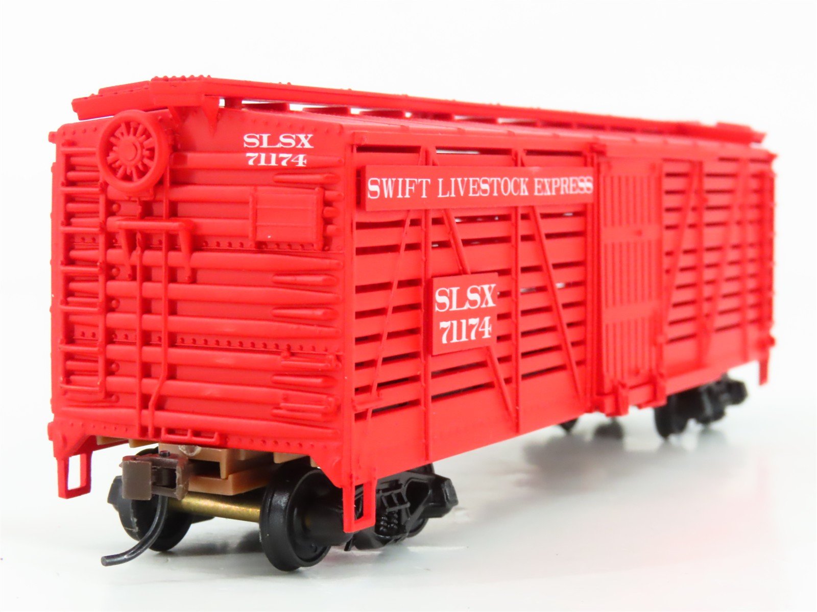 LOT of 3 HO Scale Walthers Trainline CONX/ATSF/SLSX Stock Car, Tank Car & Hopper