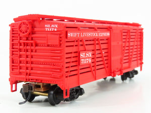 LOT of 3 HO Scale Walthers Trainline CONX/ATSF/SLSX Stock Car, Tank Car & Hopper
