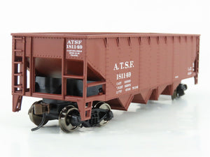 LOT of 3 HO Scale Walthers Trainline CONX/ATSF/SLSX Stock Car, Tank Car & Hopper