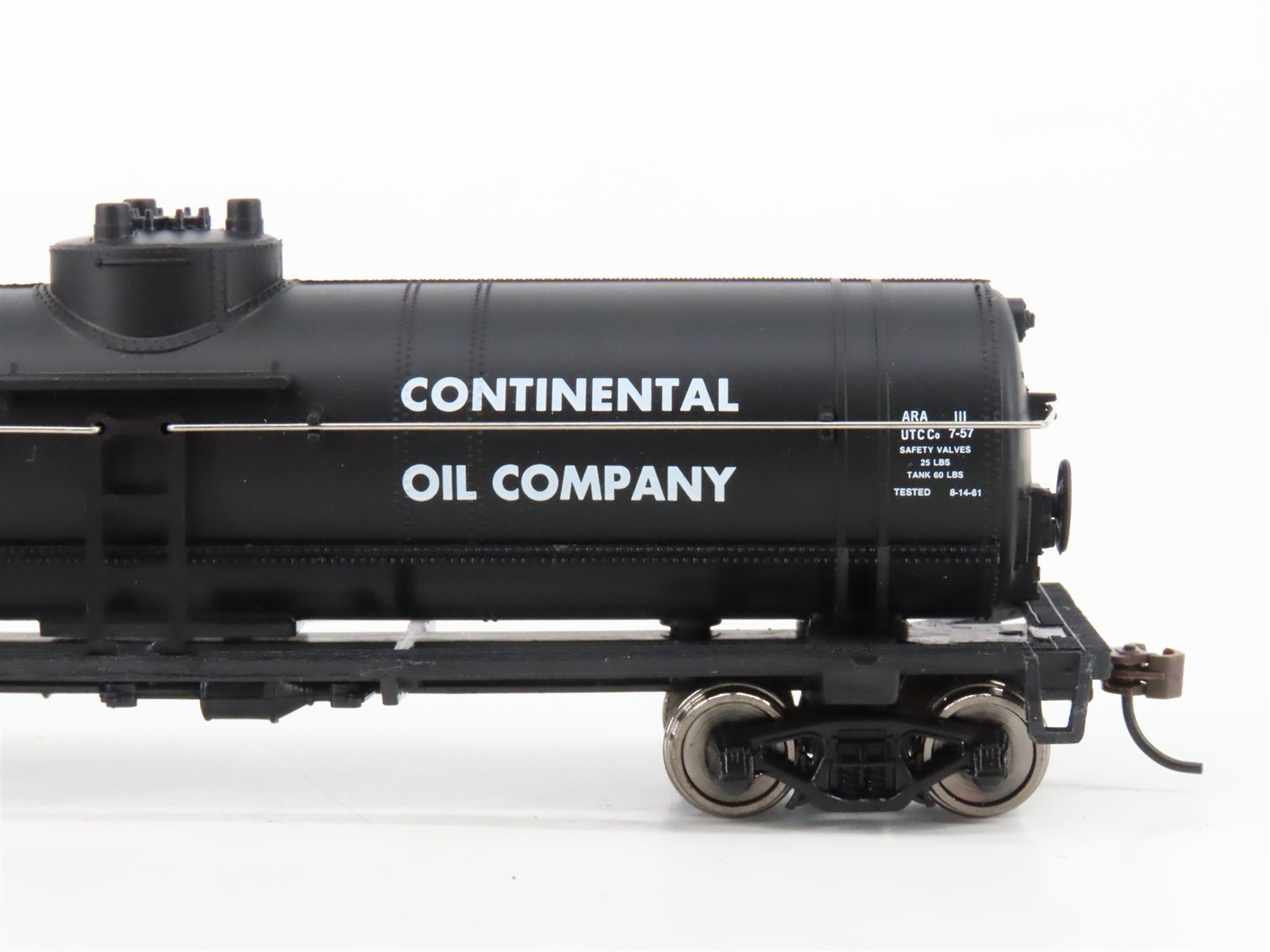 LOT of 3 HO Scale Walthers Trainline CONX/ATSF/SLSX Stock Car, Tank Car & Hopper