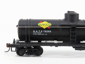 LOT of 3 HO Scale Mantua PRR/URTC/NATX Steel Reefer & Single Dome Tank Cars