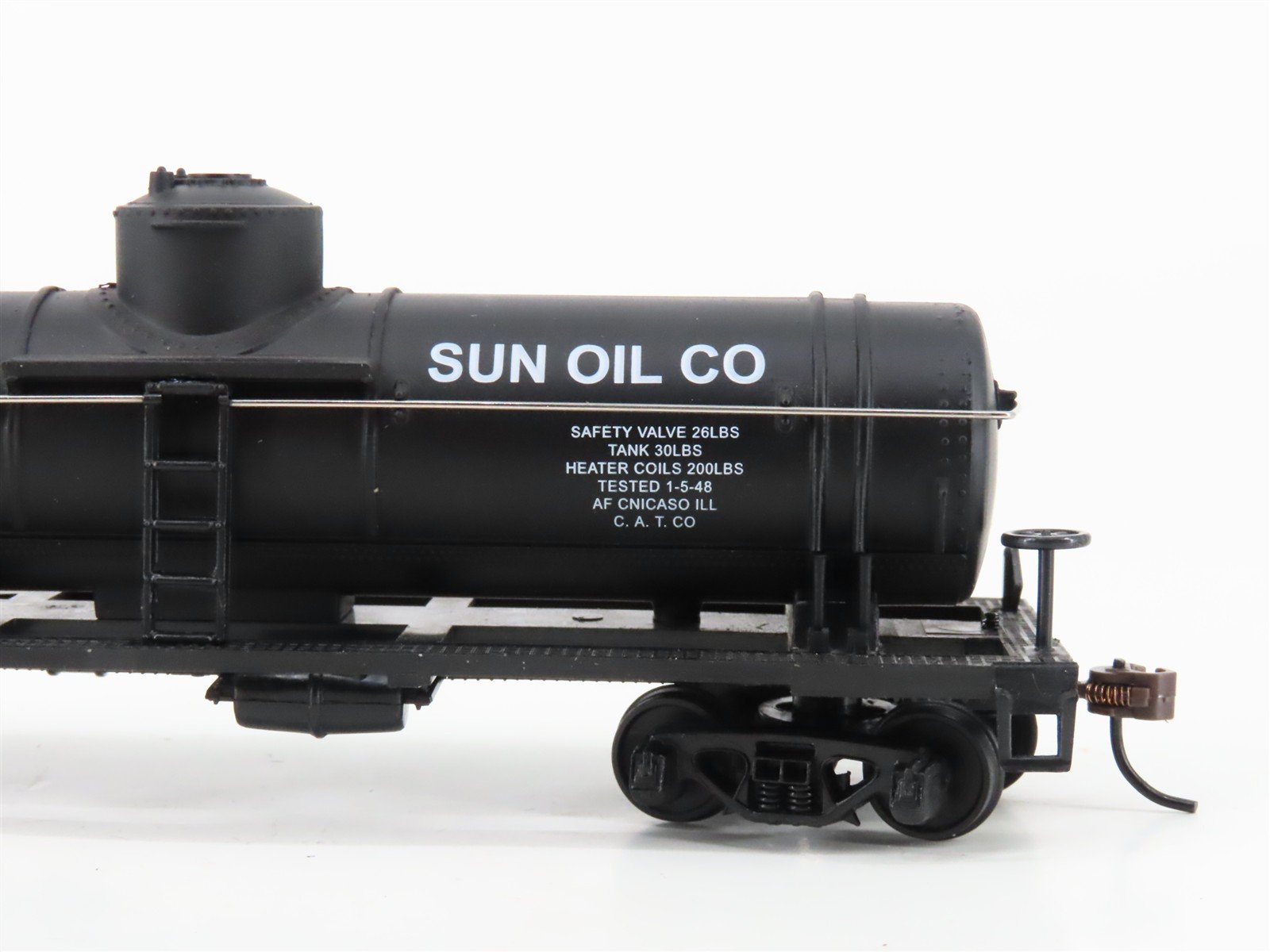 LOT of 3 HO Scale Mantua PRR/URTC/NATX Steel Reefer & Single Dome Tank Cars
