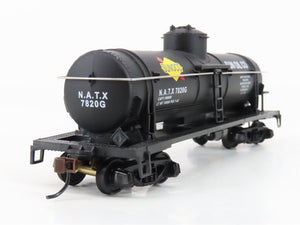 LOT of 3 HO Scale Mantua PRR/URTC/NATX Steel Reefer & Single Dome Tank Cars
