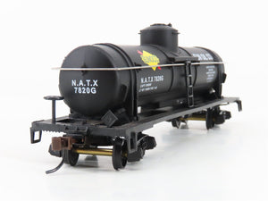 LOT of 3 HO Scale Mantua PRR/URTC/NATX Steel Reefer & Single Dome Tank Cars