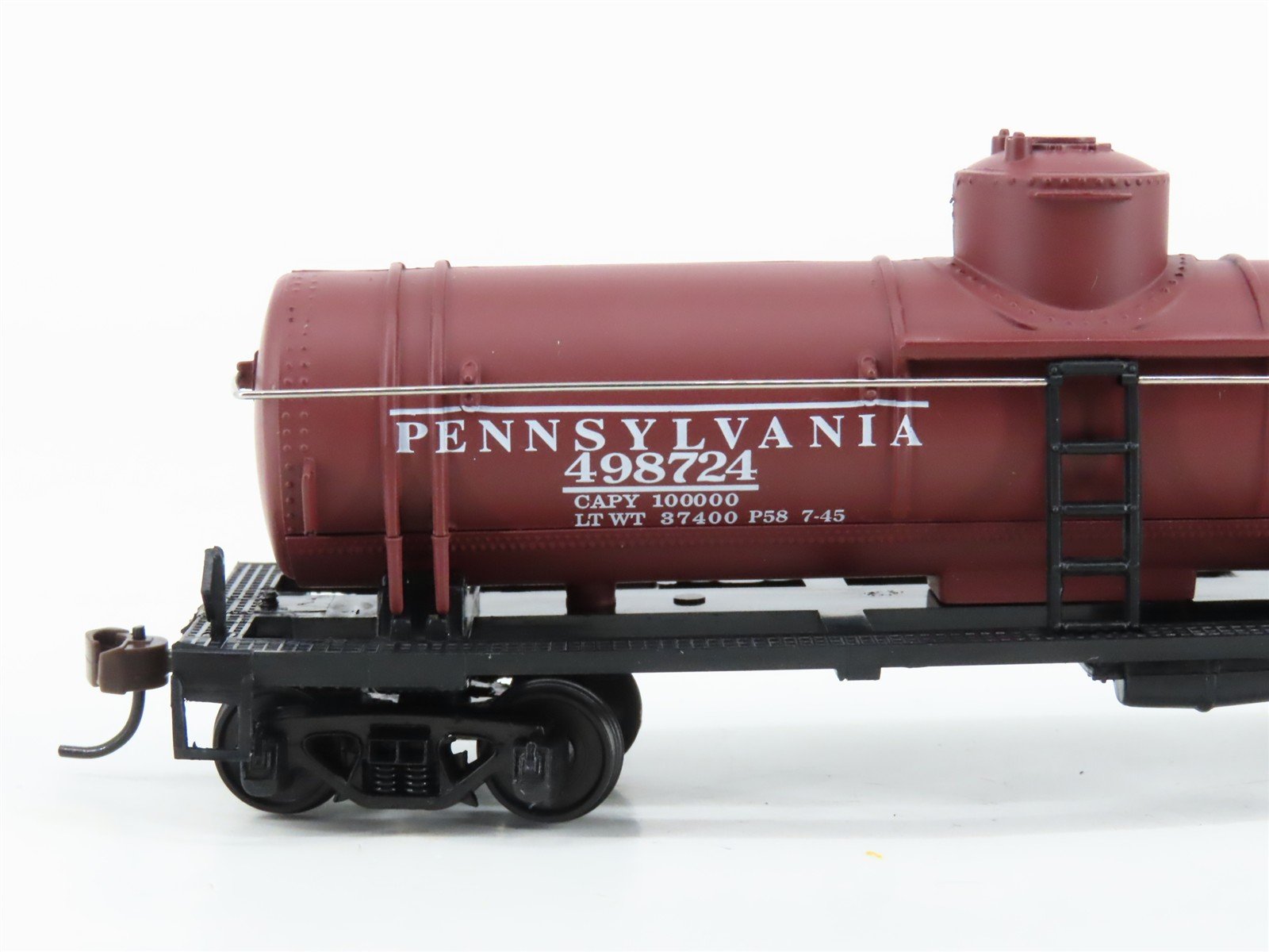 LOT of 3 HO Scale Mantua PRR/URTC/NATX Steel Reefer & Single Dome Tank Cars
