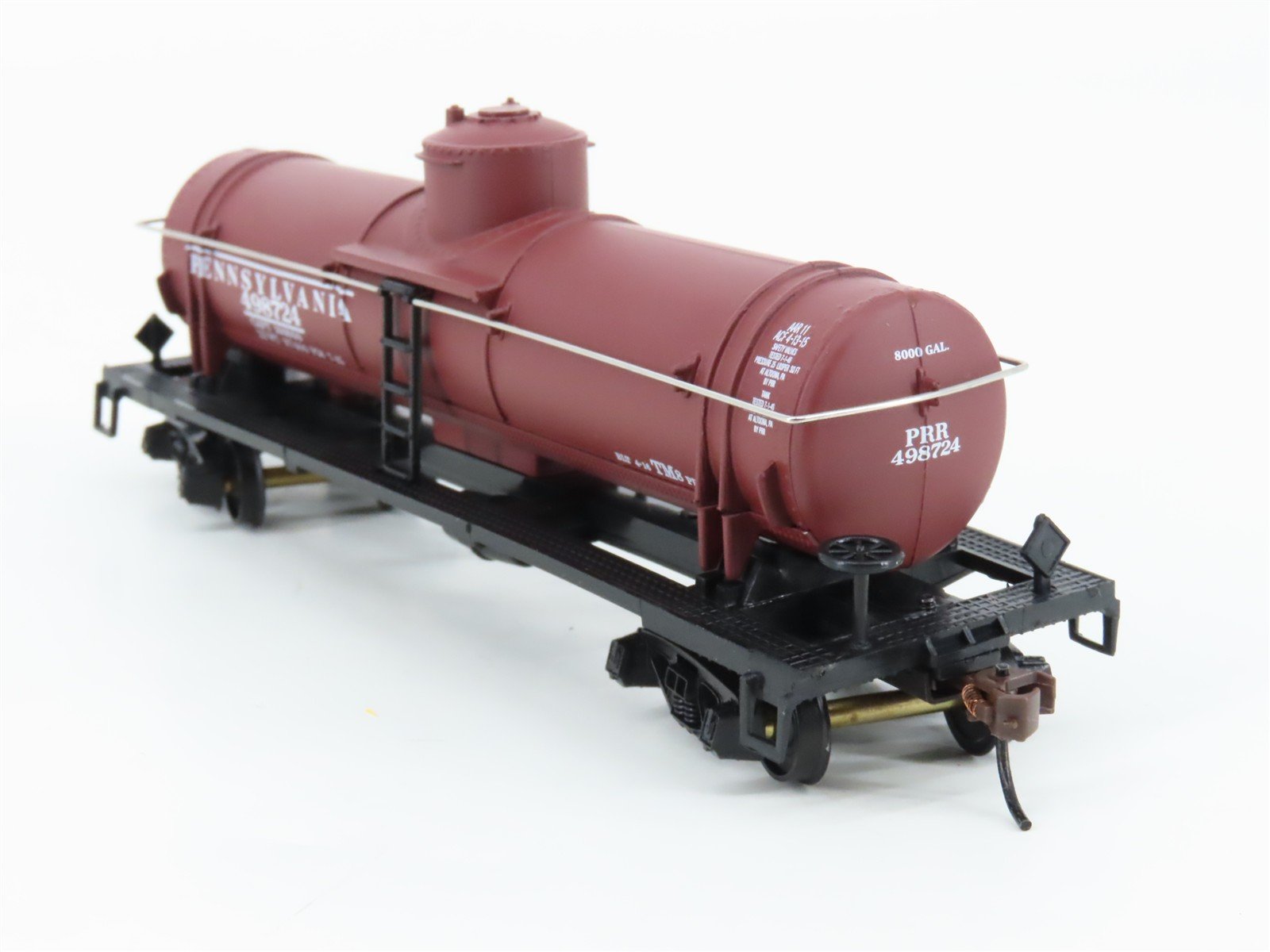 LOT of 3 HO Scale Mantua PRR/URTC/NATX Steel Reefer & Single Dome Tank Cars