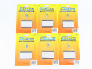 LOT of 6 HO Scale Bachmann 78999 E-Z Mate Uncoupler Magnets w/ Brakeman Figures