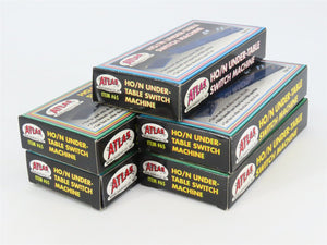LOT of 5 HO / N Scale Atlas #65 Under-Table Switch Machines