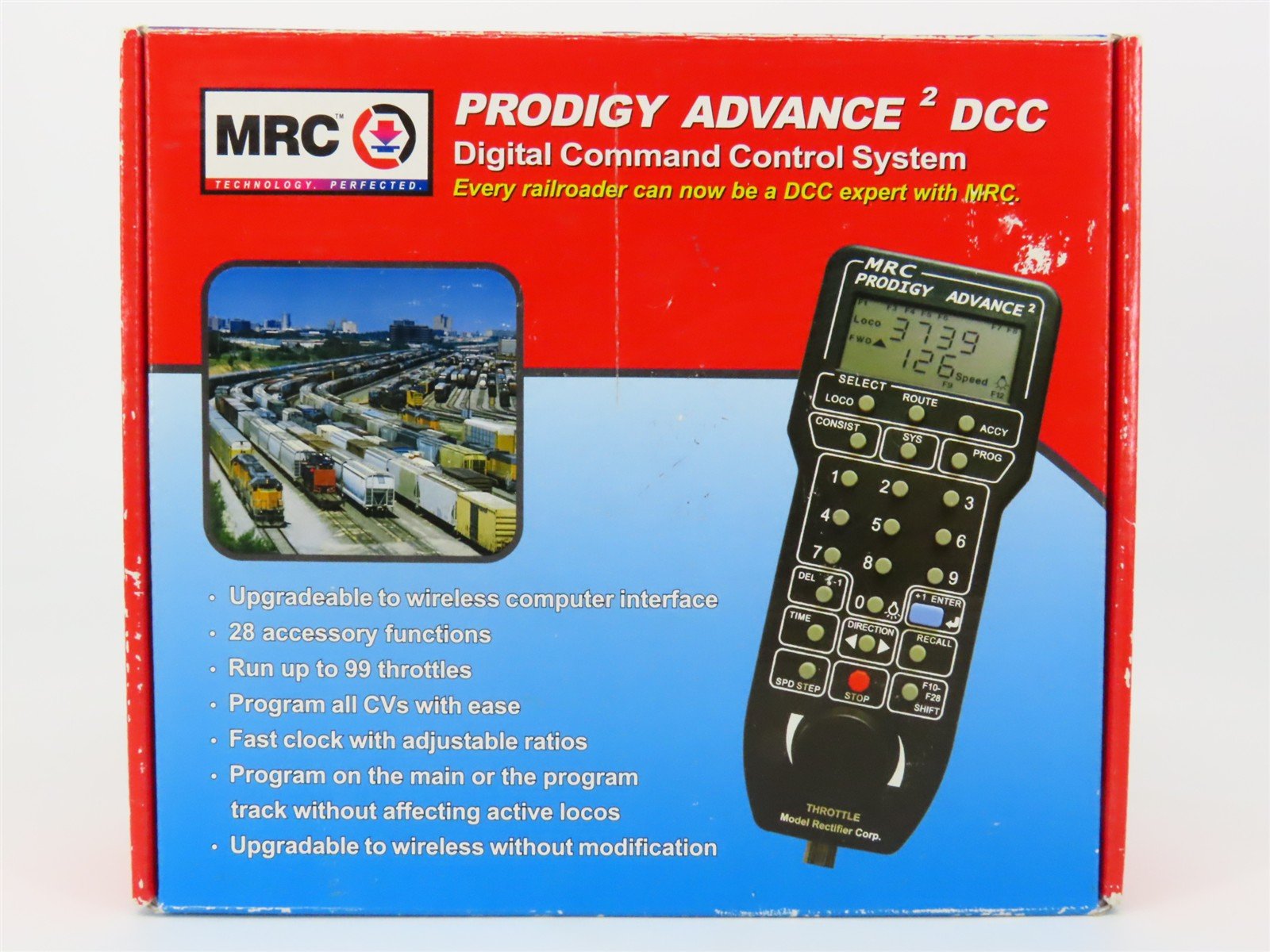 MRC 0001414 Prodigy Advance2 "Squared" DCC Digital Command Control System