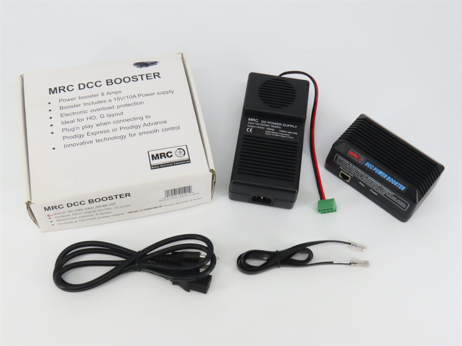MRC 0001521 DCC 8 Amp Power Booster for HO or G Scale