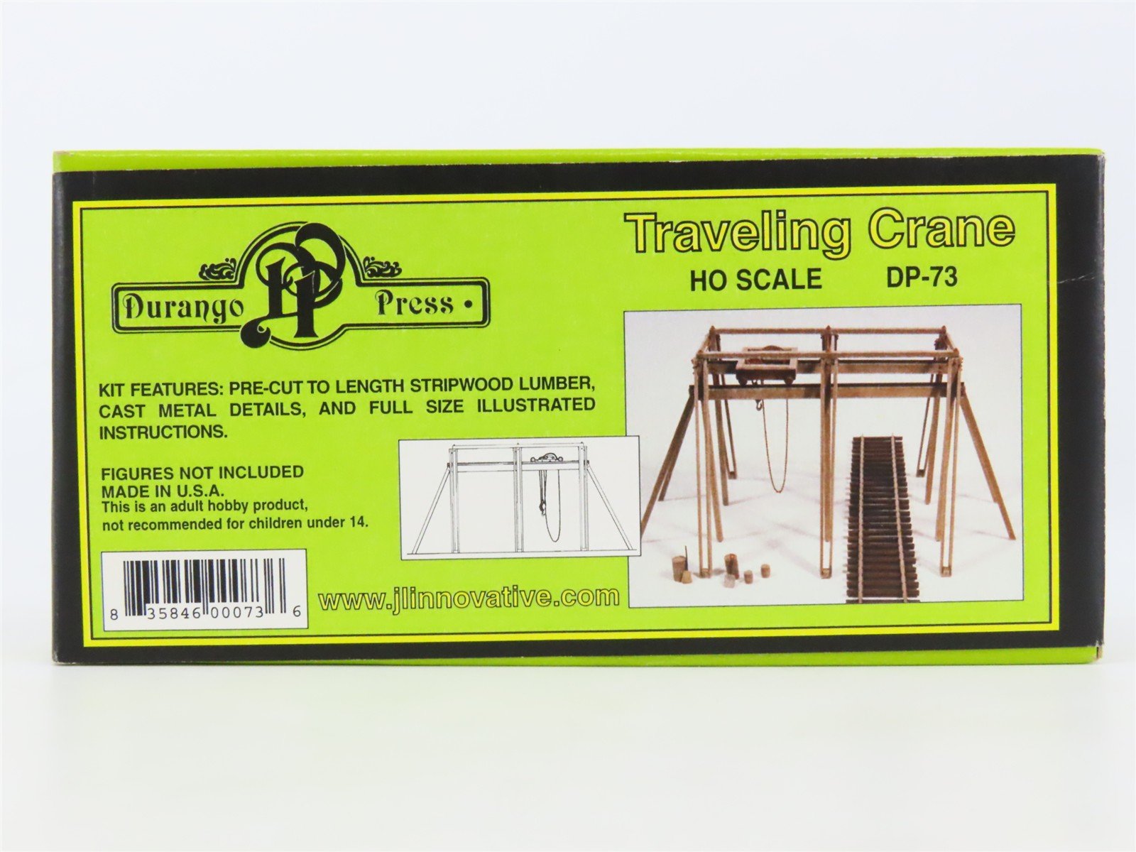 HO 1/87 Scale Durango Press Kit DP-73 Traveling Crane
