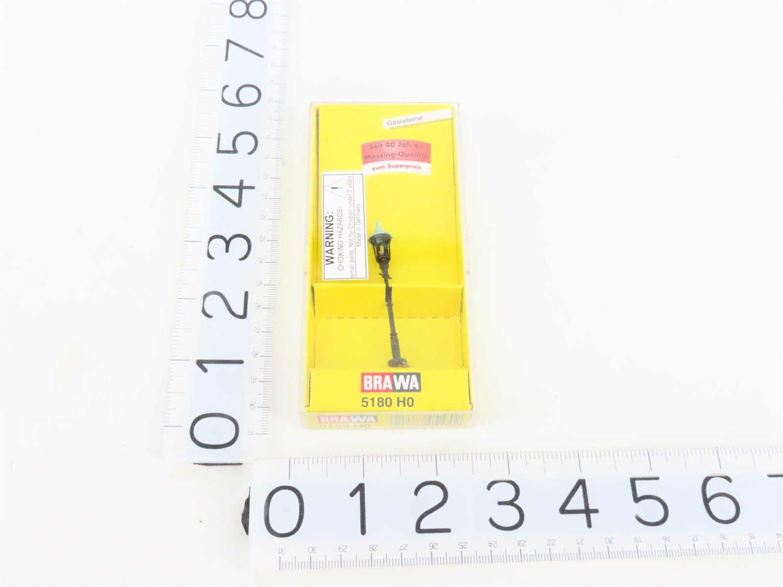 LOT of 6 HO 1/87 Scale BRAWA 5180 Gas Street Lights
