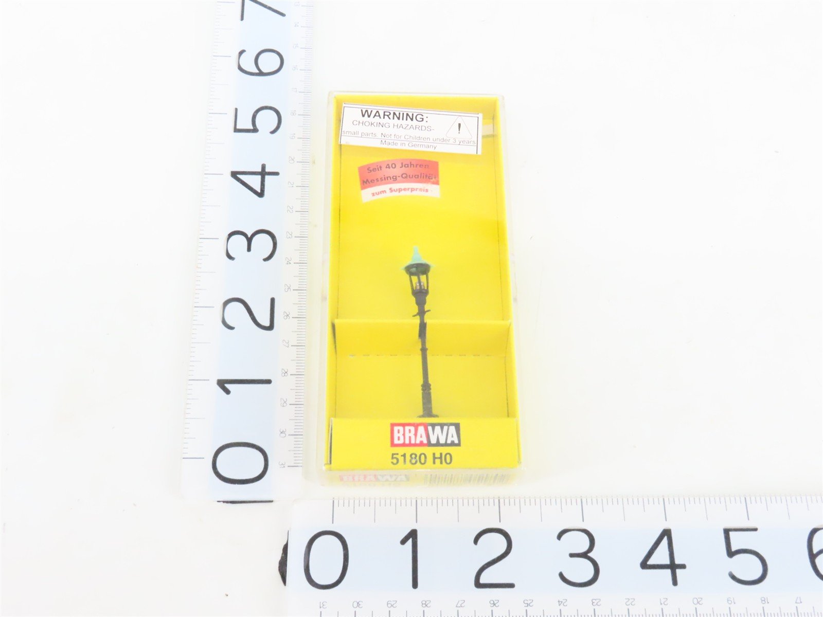 LOT of 6 HO 1/87 Scale BRAWA 5180 Gas Street Lights