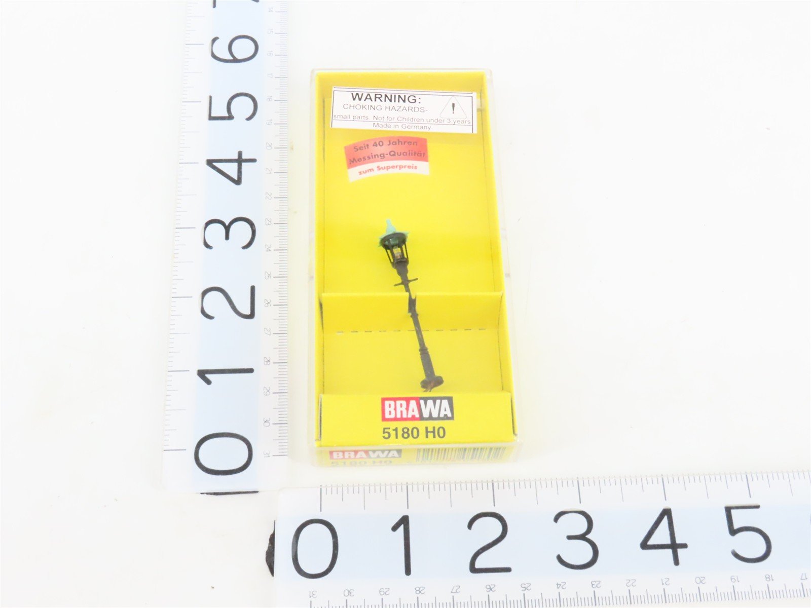 LOT of 6 HO 1/87 Scale BRAWA 5180 Gas Street Lights