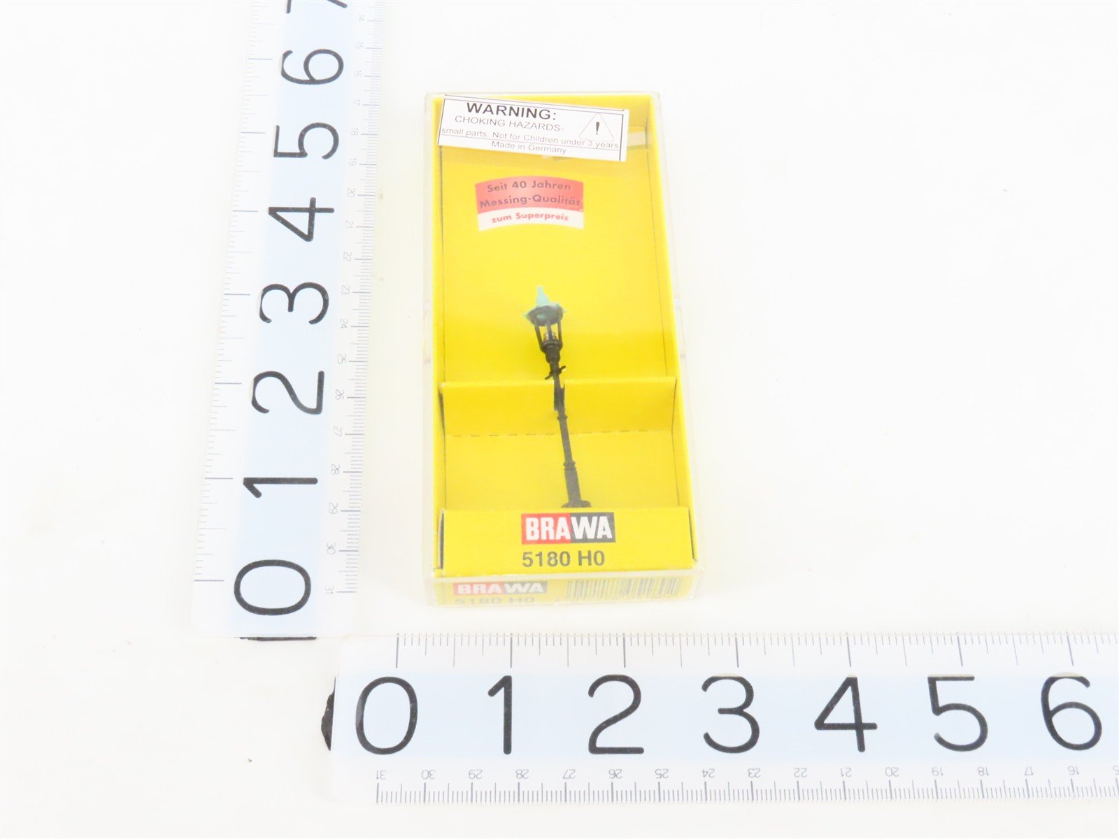 LOT of 6 HO 1/87 Scale BRAWA 5180 Gas Street Lights