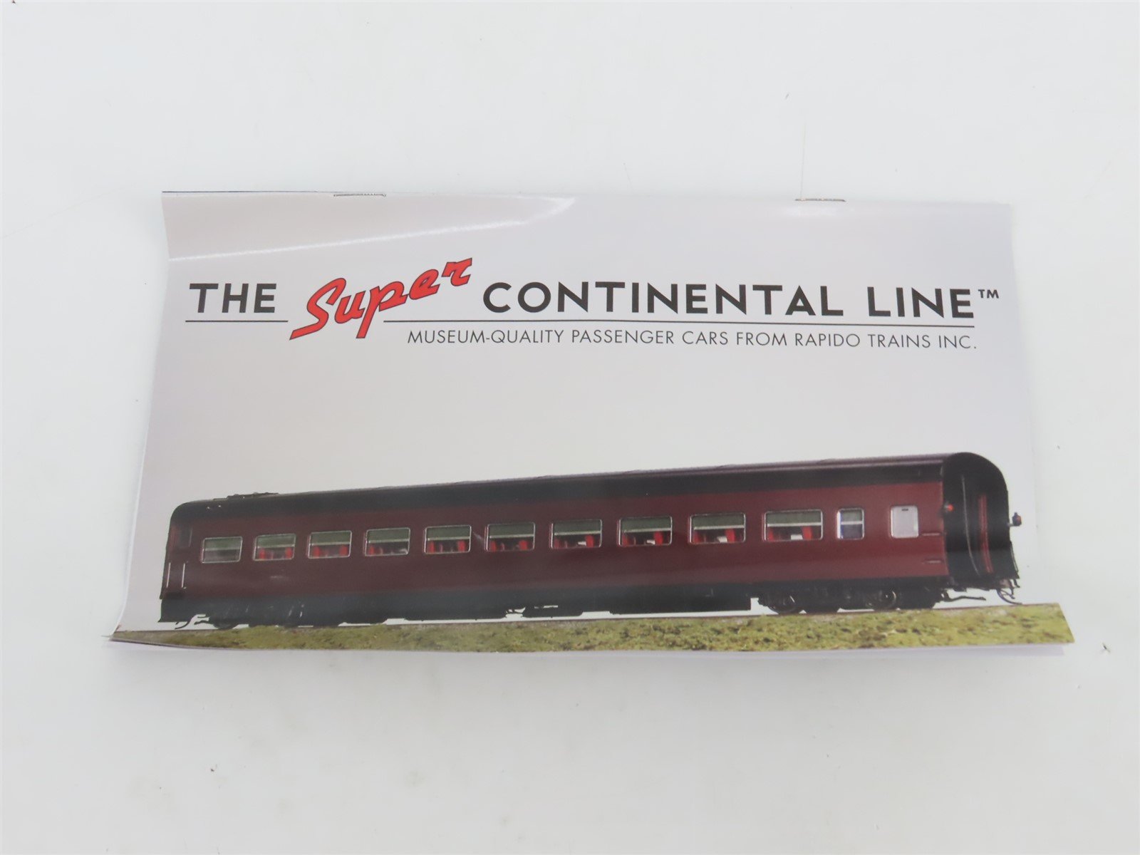 HO Scale Rapido 100232 PRR Pennsylvania Lightweight Coach Passenger Car #3918