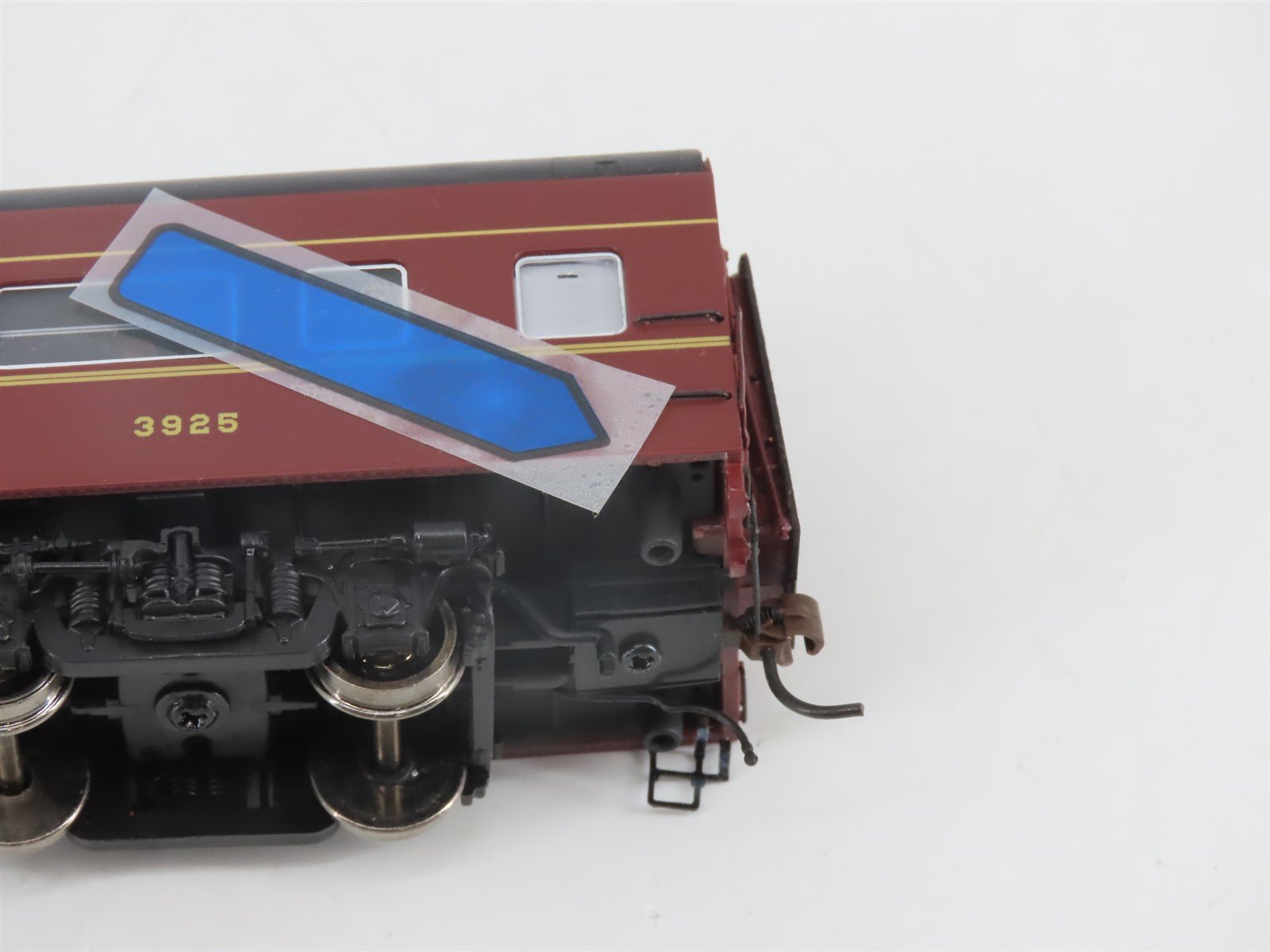 HO Scale Rapido 100234 PRR Pennsylvania Lightweight Coach Passenger Car #3925