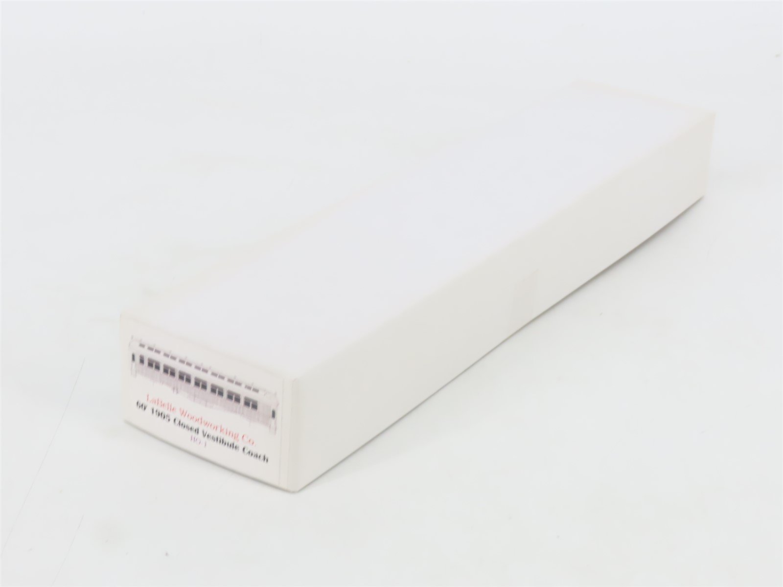 HO Scale LaBelle Kit #HO-1 Undecorated 60' 1905 Closed Vestibule Coach Passenger