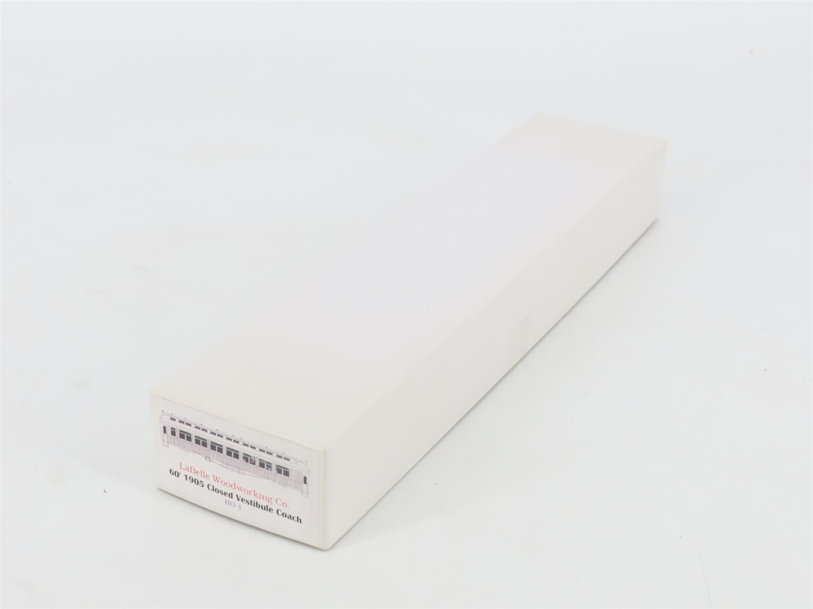 HO Scale LaBelle Kit #HO-1 Undecorated 60' 1905 Closed Vestibule Coach Passenger