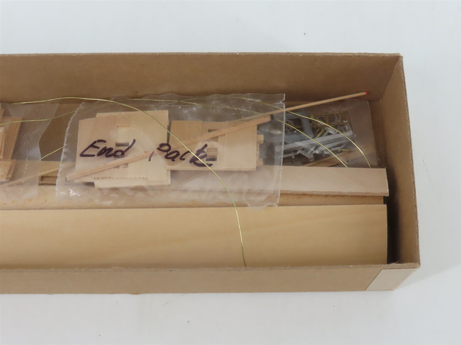 HO Scale LaBelle Kit #HO-12 Undecorated 50' Open Platform Combine Passenger