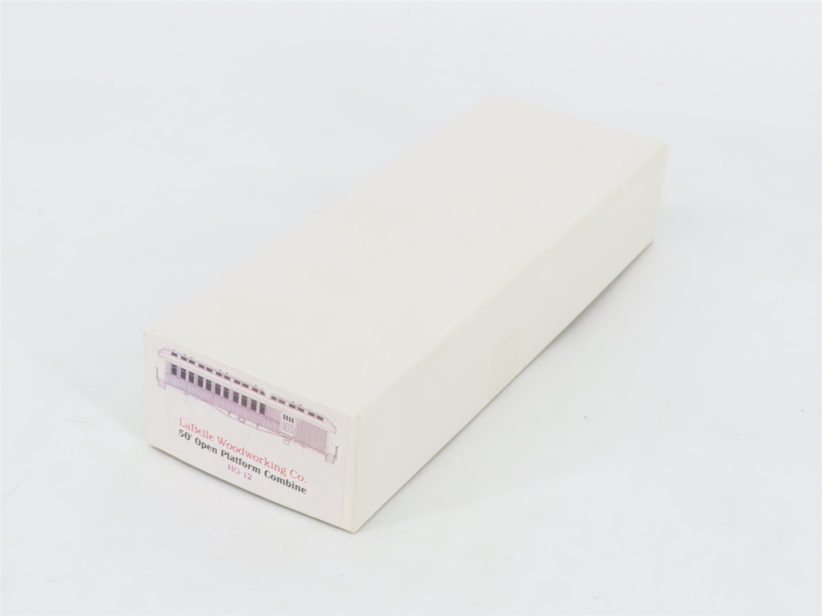 HO Scale LaBelle Kit #HO-12 Undecorated 50' Open Platform Combine Passenger