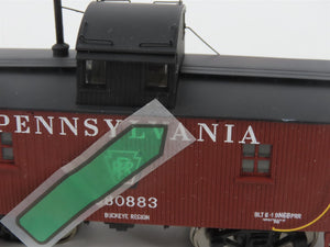 HO Walthers Platinum 932-7653 PRR Pennsylvania N6B Center Cupola Caboose #980883
