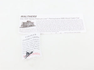 HO Walthers Platinum 932-7652 PRR Pennsylvania N6B Center Cupola Caboose #981801