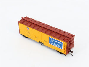 HO Scale Walthers Gold Line 932-2587 ART Kansas Packing 40' Meat Reefer #91662